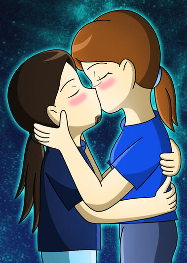 A Loving Smooch~